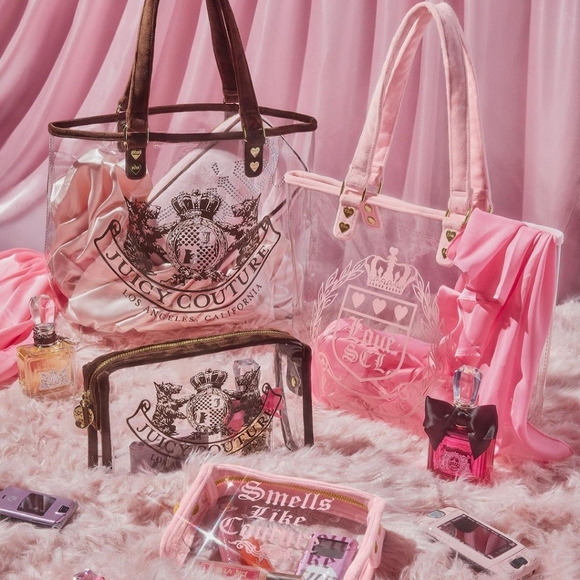 Juicy Couture X Stoney Clover Lane Clear Tote Bag - Picture 2 of 8